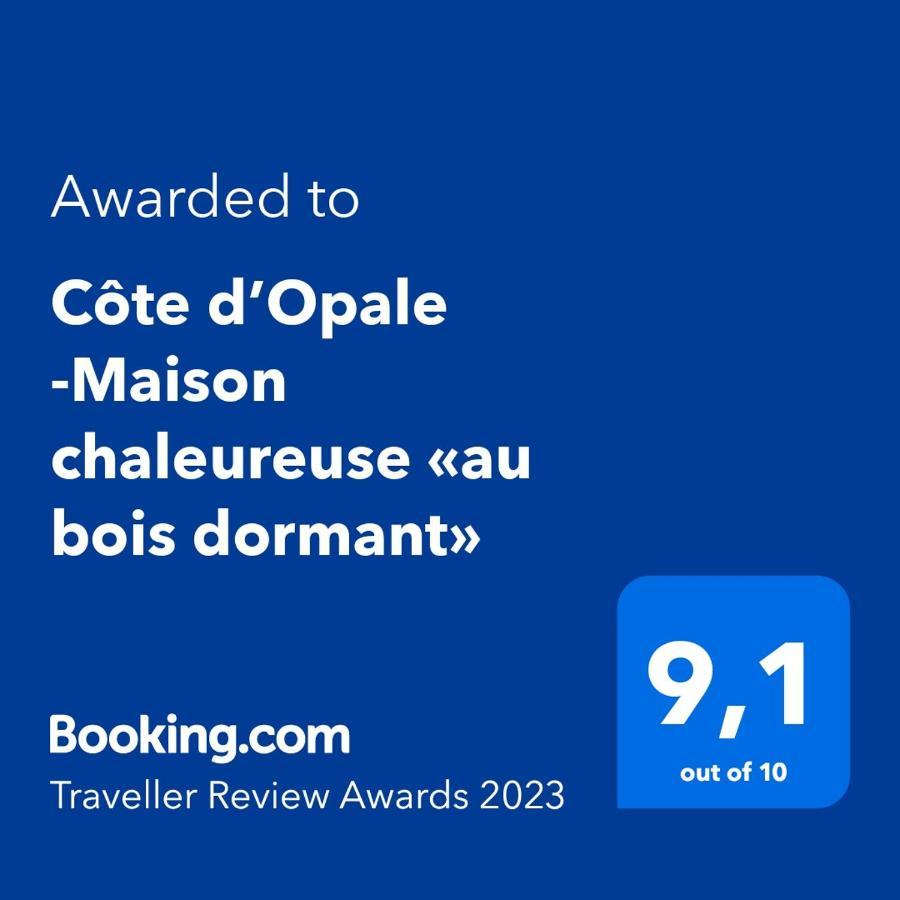 Cote D'Opale -Maison Chaleureuse «Au Bois Dormant» Wadenthun Екстериор снимка